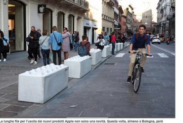 Corriere di Bologna – Barriere di Cemento antiterrorismo